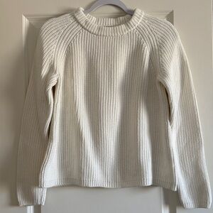 Quince Cotton Fisherman Crew Sweater